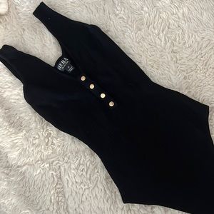 Black Bodysuit Size Small